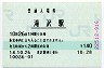 ME-S端末・三セク化★東北本線・滝沢駅(140円券・平成14年)