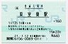 [北]総販★室蘭本線・東室蘭駅(160円券・平成21年)