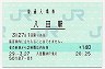 関西本線・八田駅(140円券・平成29年)