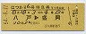列車名印刷★はつかり6号・特急券(八戸→盛岡)