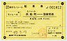 東武トラベル★東京モノレール常備船車券(平成12年)
