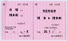 JR九州★乗車券+特定特急券(吉塚→博多南・平成15年)