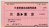 新幹線自由席特急券(三島→東京)8630
