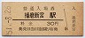 姫新線・播磨新宮駅(30円券・昭和51年)