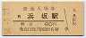 山陰本線・浜坂駅(80円券・昭和54年)