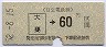 日立電鉄・廃線★大甕→60円(昭和52年)