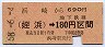 国鉄→福岡市交★浜崎から姪浜→180円(昭和58年)