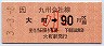大町→90円(平成3年・小児)