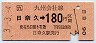 日奈久→180円(平成3年)