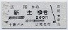 十勝バス★広尾→新生(平成4年・260円)