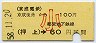 京成→都営★京成曳舟から(押上)→60円(小児)