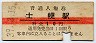 廃線★士幌線・士幌駅(10円券・昭和39年)