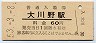 筑肥線・大川野駅(60円券・昭和53年)