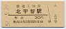 和歌山線・北宇智駅(30円券・昭和51年)