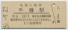 中央本線・千種駅(30円券・昭和51年)