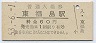 東北本線・東福島駅(60円券・昭和53年)