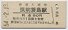 廃線★筑肥線・筑前簑島駅(80円券・昭和54年)