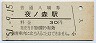 常磐線・夜ノ森駅(30円券・昭和51年)