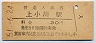 水郡線・上小川駅(30円券・昭和51年)