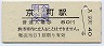 改称駅★吉都線・京町駅(80円券)