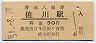 土讃本線・佐川駅(30円券・昭和51年)