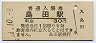 山陽本線・島田駅(30円券・昭和51年)