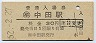 牟岐線・中田駅(30円券・昭和52年)