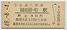 仙石線・陸前原ノ町駅(30円券・昭和48年)
