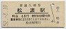 廃線★能登線・松波駅(60円券・昭和52年)