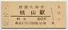 奈良線・桃山駅(60円券・昭和52年)