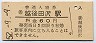 飯山線・越後田沢駅(60円券・昭和52年)
