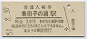 東海道本線・東田子の浦駅(30円券・昭和51年)
