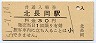 信越本線・北長岡駅(30円券・昭和51年)