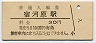 南武線・宿河原駅(30円券)