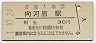 南武線・向河原駅(30円券・昭和51年)
