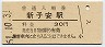 東海道本線・新子安駅(30円券・昭和51年)