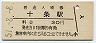 赤羽線・十条駅(30円券・昭和51年)