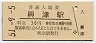 東海道本線・興津駅(30円券・昭和51年)