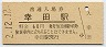 東海道本線・幸田駅(60円券・昭和52年)