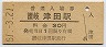 高徳本線・讃岐津田駅(30円券・昭和51年)