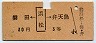 赤地紋★磐田←[浜松]→弁天島(3等30円)