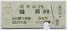 庄内交通・廃線★北大山→鶴岡(昭和49年・80円)