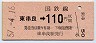 門司印刷・大隅線・廃線★東串良→110円(昭和57年)
