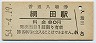三角線・網田駅(80円券・昭和54年)