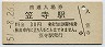 東海道本線・笠寺駅(30円券・昭和51年)0768