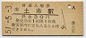 飯山線・土市駅(30円券・昭和51年)