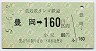 北近畿タンゴ鉄道★豊岡→160円(平成5年)