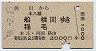 渋川→船橋・稲毛(昭和58年)