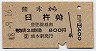 熊本→臼杵(昭和48年・800円)
