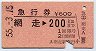 急行券★網走→200km(昭和55年)